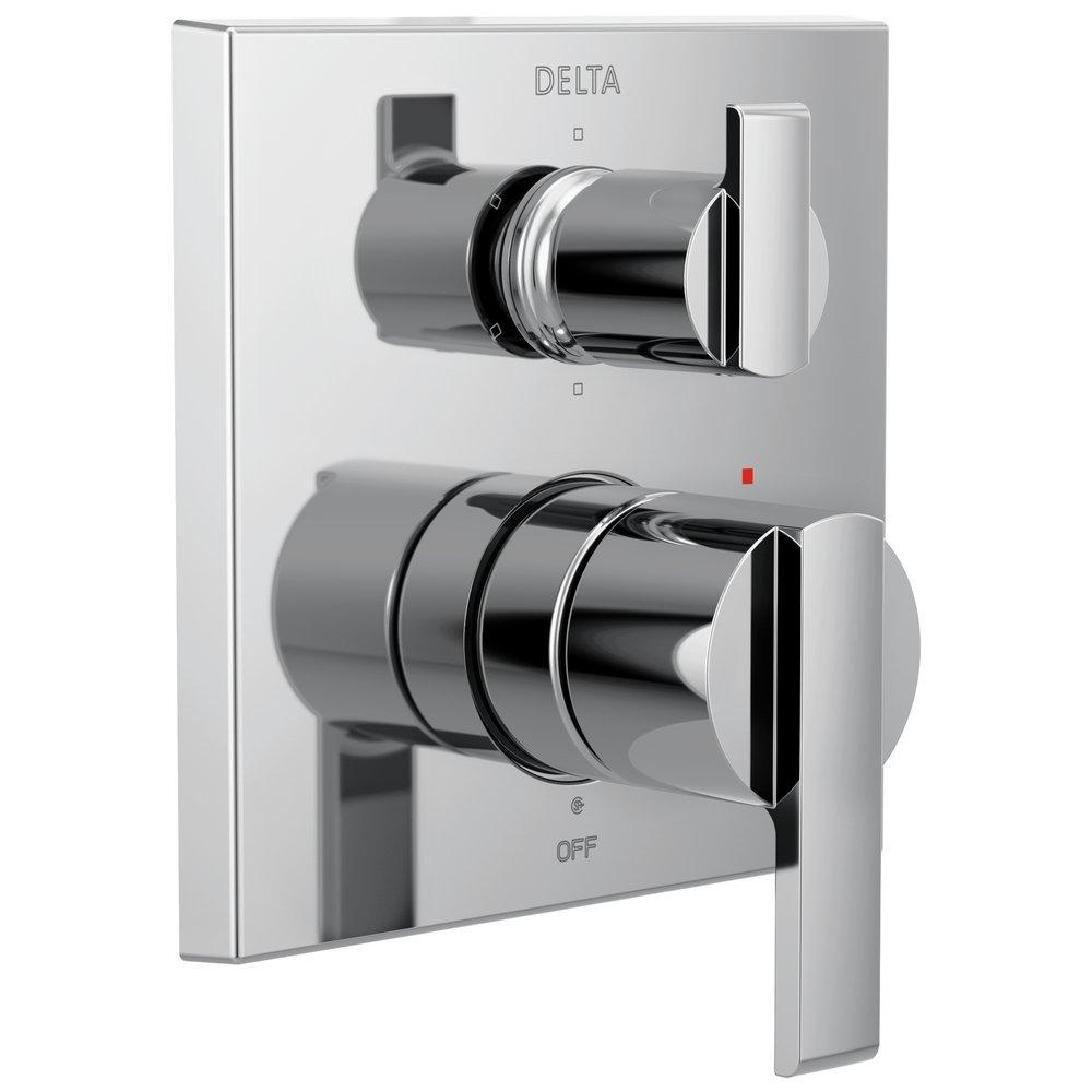 DELTA FAUCET Delta Faucet T24967 Ara® Two Handle Pressure Balancing Valve Trim in Chrome