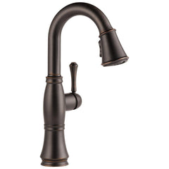 DELTA FAUCET Delta Faucet 9997-RB-DST Cassidy Single Handle Pull Down Bar Faucet