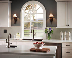 DELTA FAUCET Delta Faucet 9997-RB-DST Cassidy Single Handle Pull Down Bar Faucet