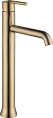 DELTA FAUCET Delta Faucet 759-CZ-DST Trinsic Single Handle Vessel Bathroom Sink Faucet in Champagne Bronze