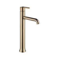 DELTA FAUCET Delta Faucet 759-CZ-DST Trinsic Single Handle Vessel Bathroom Sink Faucet in Champagne Bronze