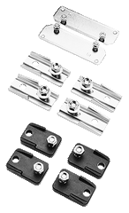 NVENT nVent CMFKSS Hoffman DesignLine HOF (4) Mounting Foot Kit For Stainless Steel..