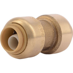 SHARKBITE SHARK U006LF 3/8-Inch Push-to-Connect Brass Coupling