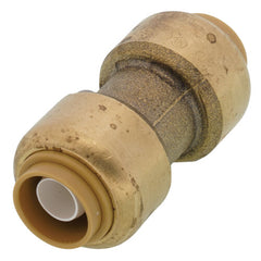 SHARKBITE SHARK U006LF 3/8-Inch Push-to-Connect Brass Coupling