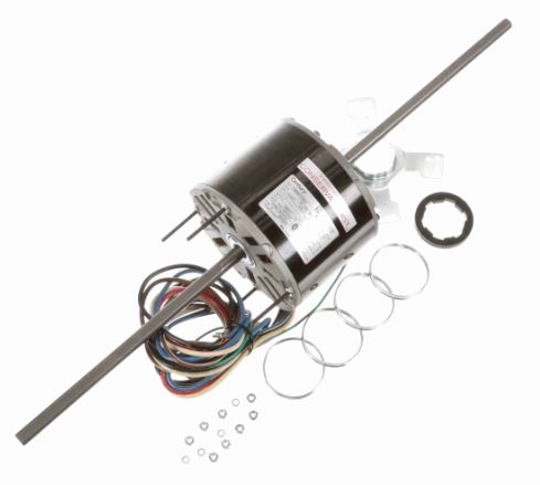 REGAL REXNORD Regal Beloit RAL1026A Century Double Shaft UF Fan/Blower AC Motor, 1/4 hp, 115 VAC, 50/60 Hz, 1 ph, NEMA 48Y