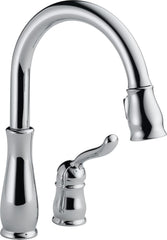 DELTA FAUCET Delta Faucet 978-DST Leland Pull Down Kitchen Faucet Chrome 1.8 GPM Water Flow