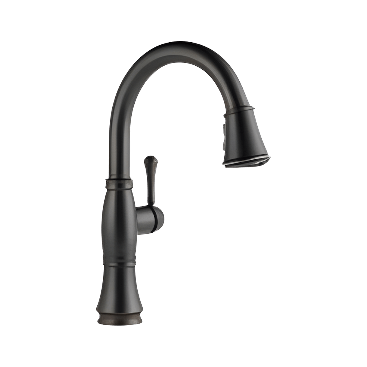 DELTA FAUCET Delta 9197-RB-DST Cassidy: Single Handle Pull-Down Kitchen Faucet with ShieldSpray Technology