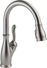 DELTA FAUCET Delta 533LF-SSMPU Kayra Single Handle Monoblock Bathroom Faucet in Brilliance Stainless