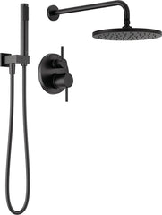 DELTA FAUCET Delta 342702-BL Monitor 14 Series Shower with Raincan, Hand Shower & Rough Valve