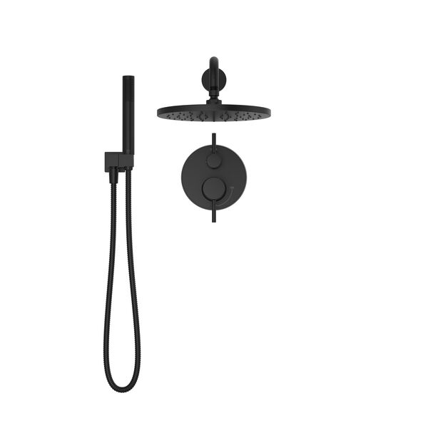 DELTA FAUCET Delta 342702-BL Monitor 14 Series Shower with Raincan, Hand Shower & Rough Valve