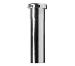 OATEY Dearborn 791A-17BN-1 1-1/4 x 12 in. Brass Extension Tube with Slip Joint and Brass Nut, Chrome
