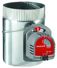 RESIDEO Honeywell EARD8TZ/U Fresh Air Damper, 8 in Dia, Round, 24 VDC