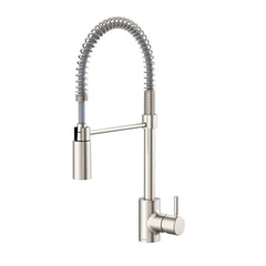 GERBER Gerber Plumbing D451288SS The Foodie Pre-Rinse Single Handle Spring Kitchen Faucet 1.75 gpm