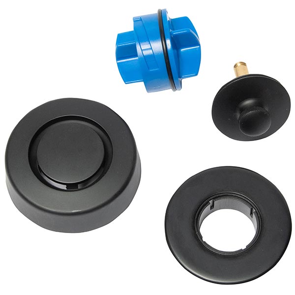 OATEY Oatey K98MB True Blue Bathwaste Trim Kit Uni-Lift Matte Black