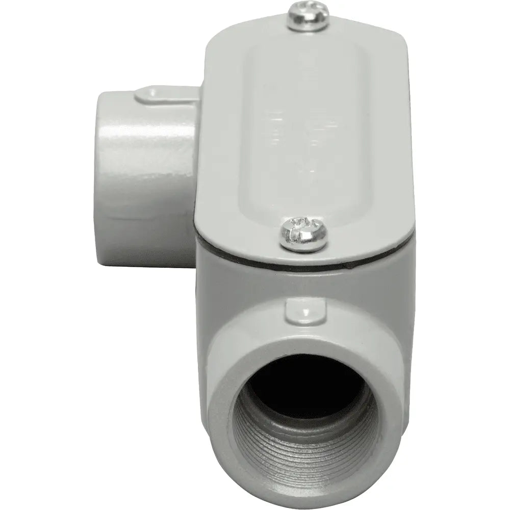 SOUTHWIRE Topaz LR2CG 3/4 Rigid Conduit Body with Cover and Gasket, Threaded LR Type
