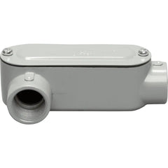 SOUTHWIRE Topaz LR2CG 3/4 Rigid Conduit Body with Cover and Gasket, Threaded LR Type