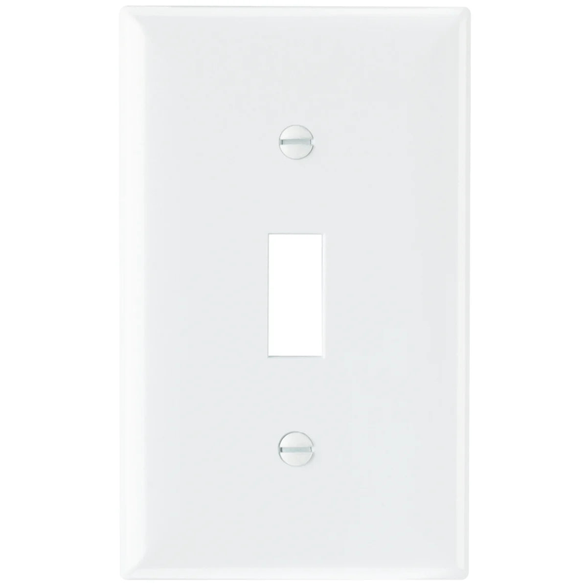 LEGRAND Legrand-Pass & Seymour SP1-W Plate Plastic 1gang Toggle Without Line White