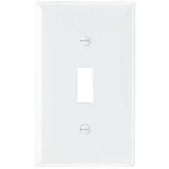LEGRAND Legrand-Pass & Seymour SP1-W Plate Plastic 1gang Toggle Without Line White