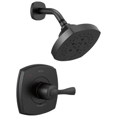 DELTA FAUCET Delta Faucet T14276-BL Stryke® Single Handle Multi Function Shower Faucet in Matte Black (Trim Only)