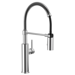 DELTA FAUCET Delta 18803-DST: Single-Handle Pull-Down Spring Kitchen Faucet