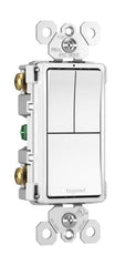LEGRAND Legrand-Pass & Seymour RCD113W Combination Switch 15 Amp 120 Volt