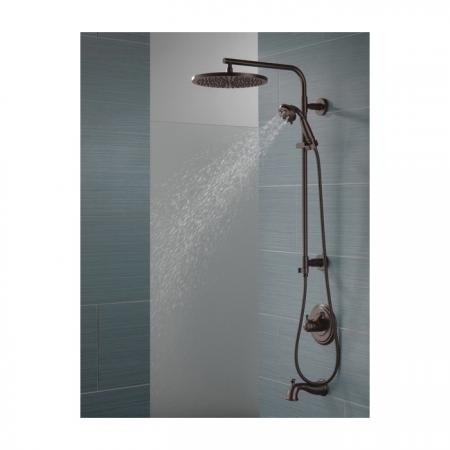 DELTA FAUCET Delta Faucet 58820-RB Emerge 26 in. Round Shower Column in Venetian Bronze