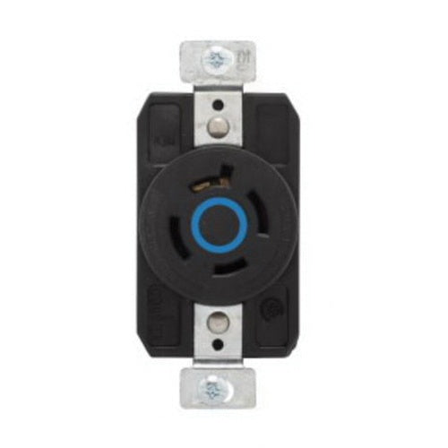 EATON Cooper Wiring Device AHCL630R 3-Wire 2-Pole Ultra Grip Color Coded Locking Receptacle 30-Amp 250-Volt AC NEMA L6-30
