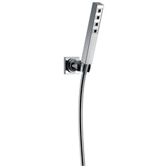 DELTA FAUCET Delta 55567-PR Universal Showering Components H2Okinetic Single-Setting Adjustable Wall Mount Hand Shower