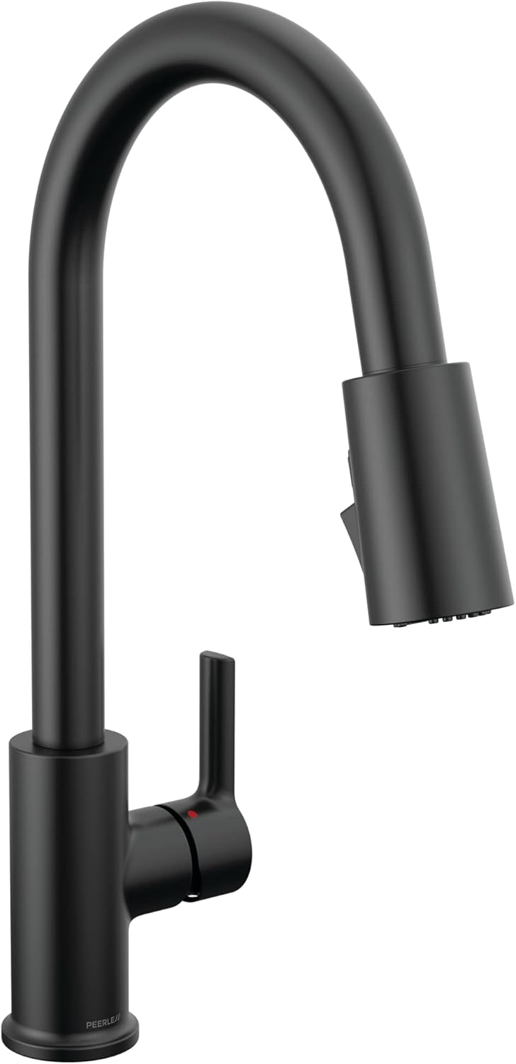 PEERLESS FAUCET Peerless P7912LF-BL Flute Kitchen Faucet 1.5 GPM Flow Rate