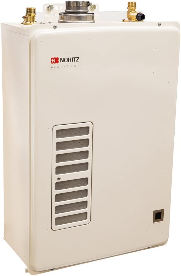 NORITZ Noritz EZTR40LP - Residential 120,000 BTU - Liquid Propane Tankless Water Heater - Indoor (Bundle Pack)