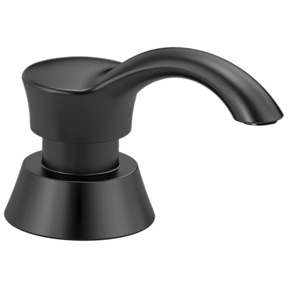 DELTA FAUCET Delta Faucet RP50781BL DeLuca 13 oz Kitchen Soap Dispenser in Matte Black