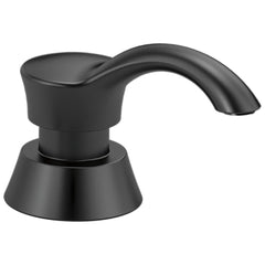 DELTA FAUCET Delta Faucet RP50781BL DeLuca 13 oz Kitchen Soap Dispenser in Matte Black