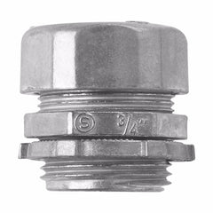 EATON Crouse-Hinds 650DC Non-Insulated Straight Compression Connector 1/2 In
