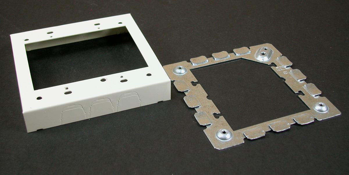 LEGRAND Legrand-Wiremold V5751-2 2 Gang Flush Extension Adapter