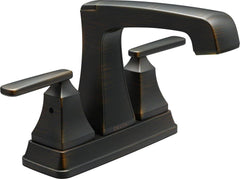 DELTA FAUCET Delta Faucet 2564-RBMPU-DST Ashlyn Two Handle Centerset Bathroom Sink Faucet in Venetian Bronze