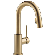 DELTA FAUCET Delta 9959-CZLS-DST Prep Faucet Trinsic 8 Inch Spread 1 Lever ADA WaterSense
