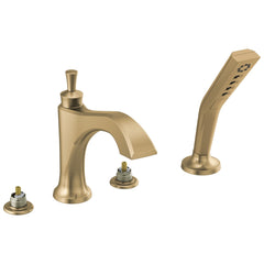 DELTA FAUCET Delta T4756-CZLHP Dorval Roman Tub Trim with Handshower Less Handles