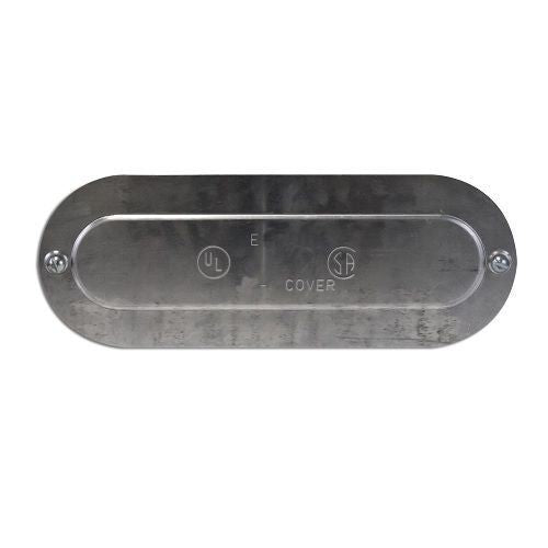 EATON Crouse-Hinds 670G Sheet Steel Wedge Nut Blank Cover With Internal Gasket 2-Inch