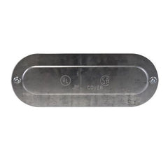 EATON Crouse-Hinds 670G Sheet Steel Wedge Nut Blank Cover With Internal Gasket 2-Inch