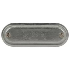 EATON Crouse-Hinds 670G Sheet Steel Wedge Nut Blank Cover With Internal Gasket 2-Inch