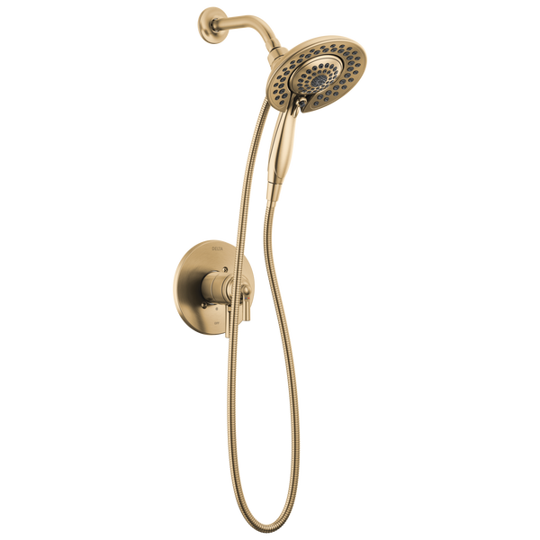 DELTA FAUCET Delta T17235-CZ-I Monitor 17 Series Shower Trim with In2ition 2-Function