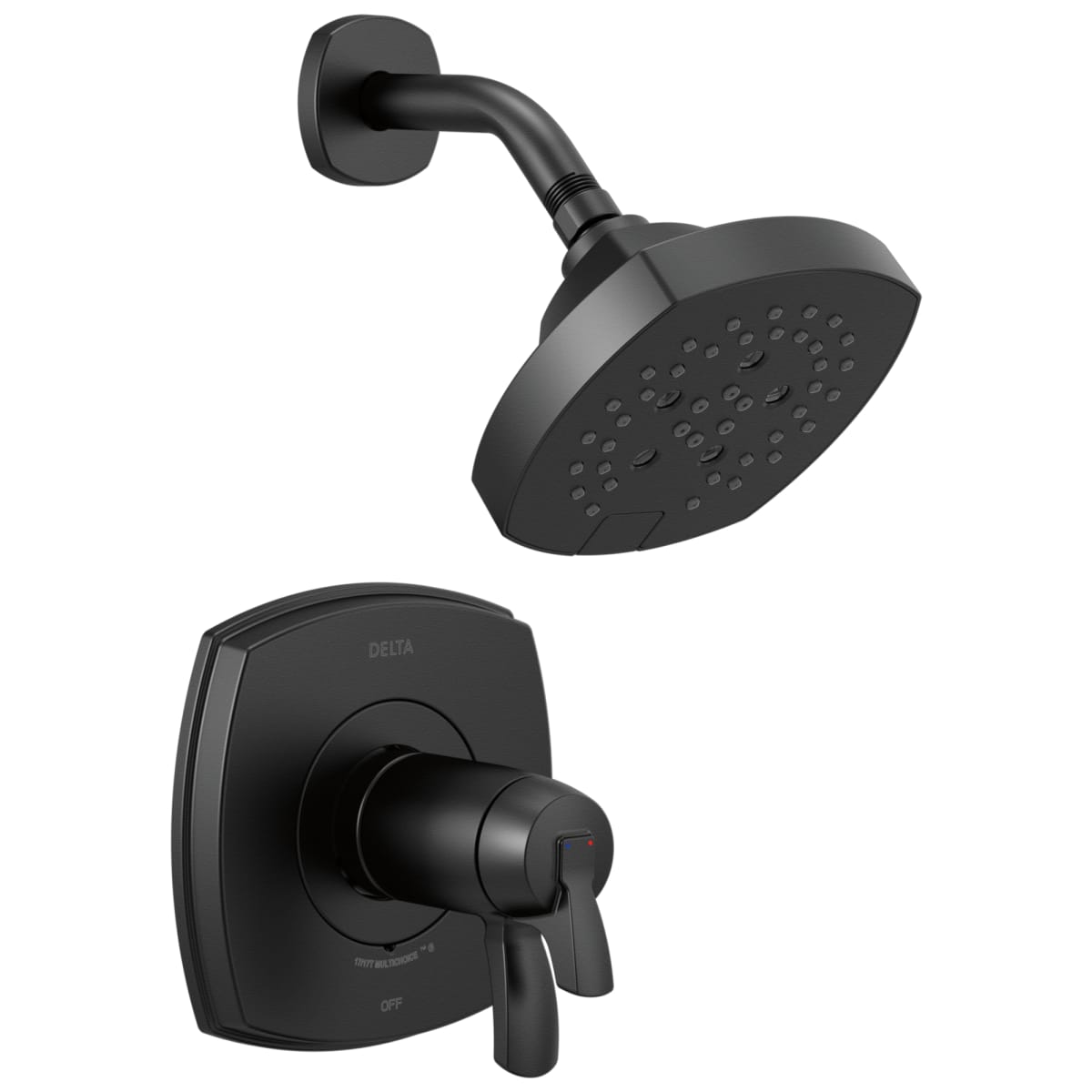 DELTA FAUCET Delta T17T276-BL Stryke 17 Thermostatic Shower Only
