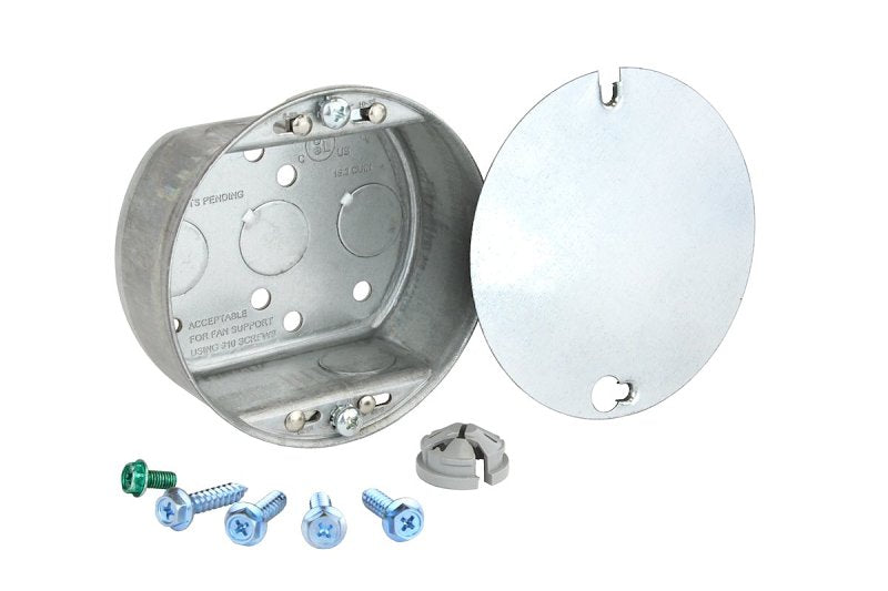 SOUTHWIRE Southwire 54151-FANNB Galvanized Steel Ceiling Box