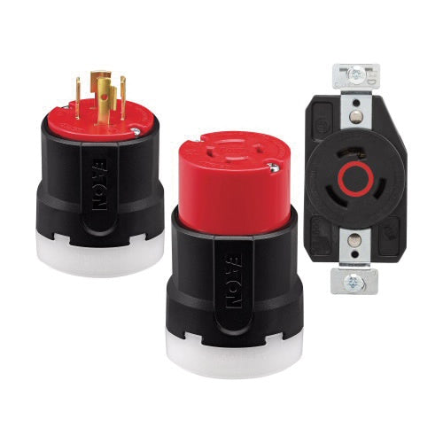 EATON Cooper Wiring Device AHCL1620C Color Coded Locking Connector 480 Volt 20 Amp NEMA L16-20