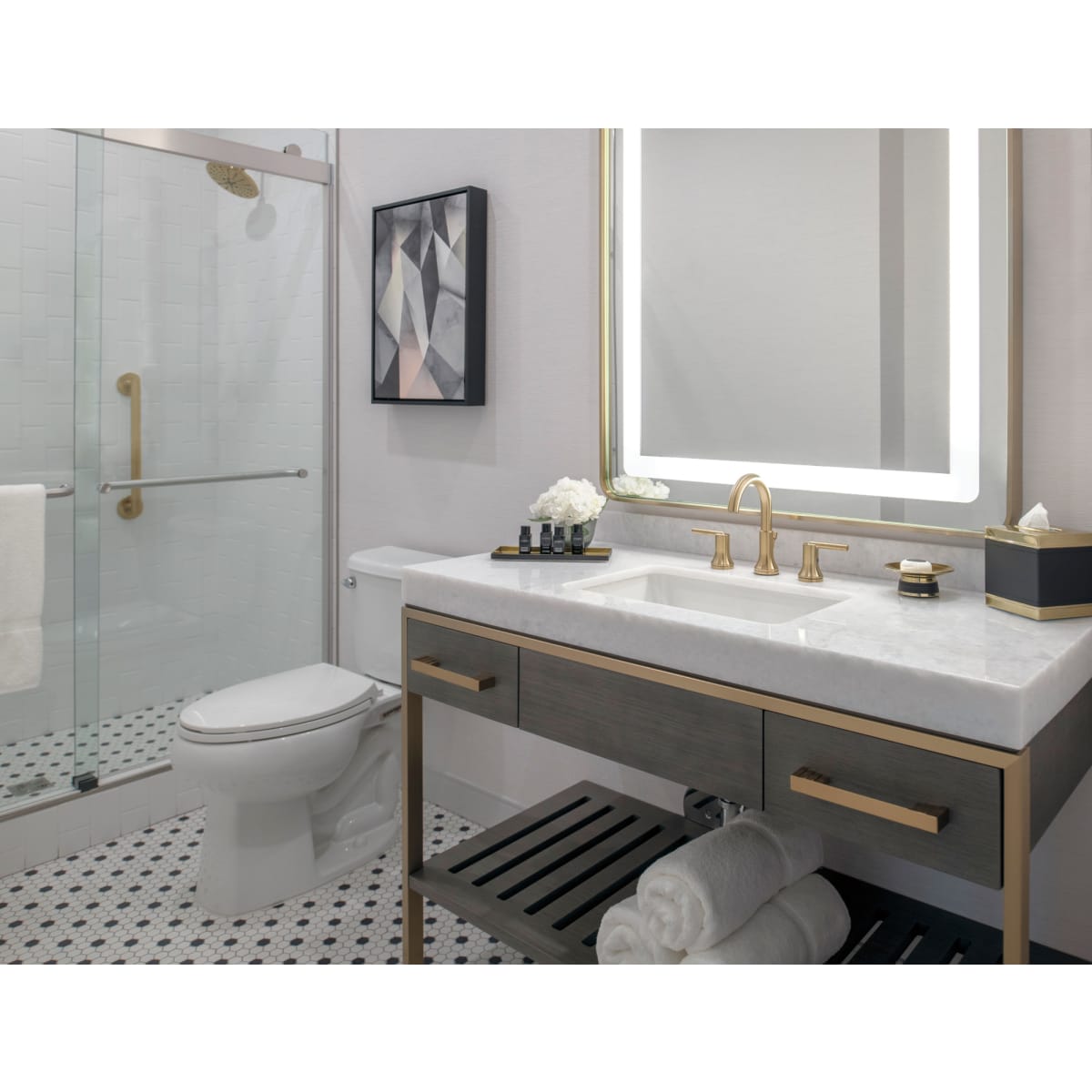 DELTA FAUCET Delta RP6023CZPR Other: Shower Arm in Lumicoat Champagne Bronze