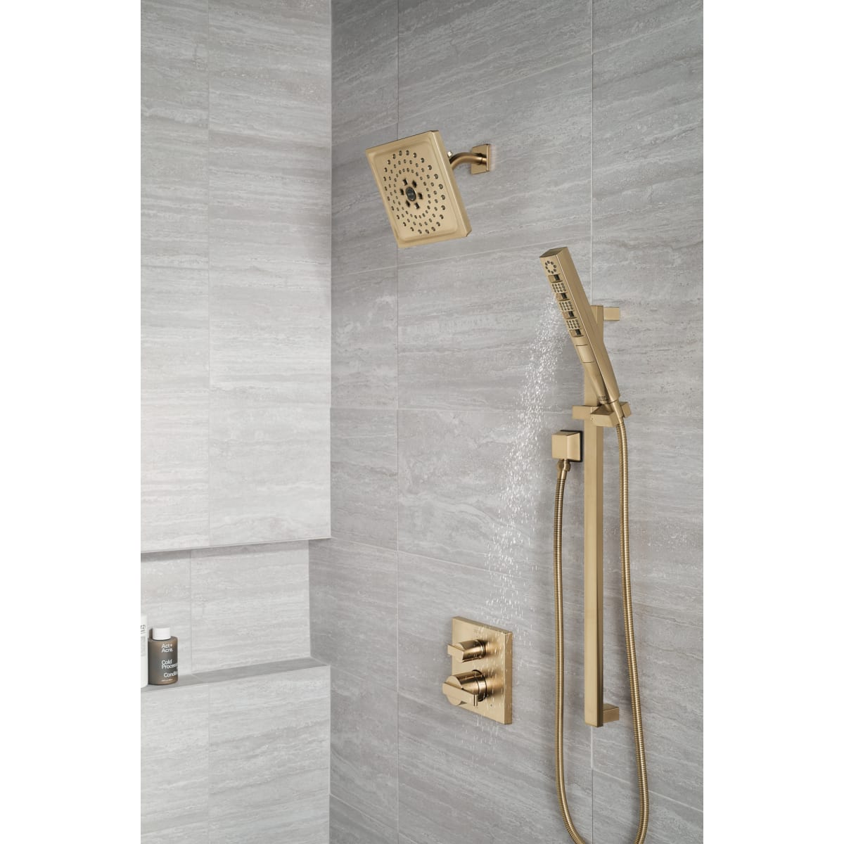 DELTA FAUCET Delta RP6023CZPR Other: Shower Arm in Lumicoat Champagne Bronze