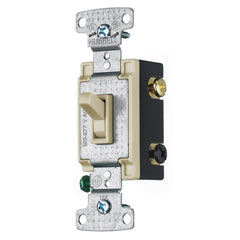 HUBBELL WIRING Wiring Device-Kellems RS415I AC Toggle Switch 4-Way Compact Self-Grounding Standard