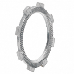BRIDGEPORT FITTINGS Bridgeport 102-DC Rigid Zinc Die Cast Locknut, 3/4 Inch