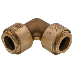 MUELLER STREAMLINE Mueller Streamline ACP02722 Refrigerant Brass Push 90-Degree Elbow 5/8 inches OD