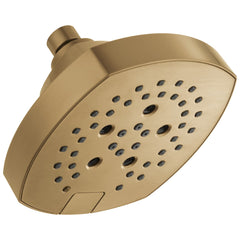 DELTA FAUCET Delta 52663-CZ Showerhead Universal Showering Components 5 Function Square with H2Okinetic Technology